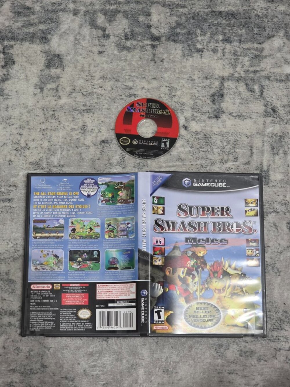 Super Smash Bros Melee - Nintendo Gamecube | No manuel